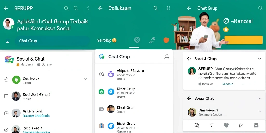 Tampilan antarmuka aplikasi SERURP yang intuitif dan mudah digunakan.